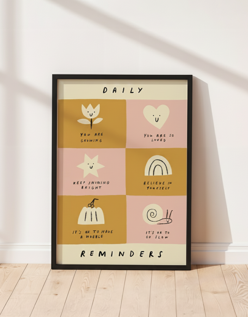 DAILY REMINDERS | Earthling x Rosie Caitlin