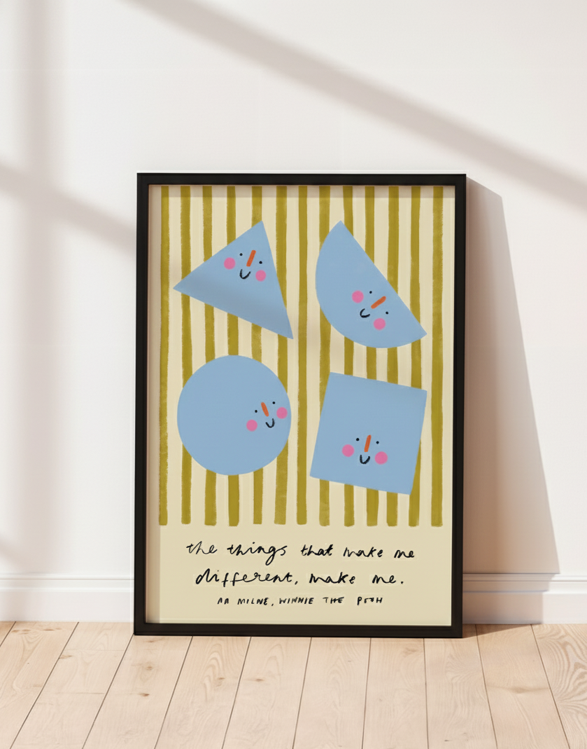 DIFFERENT SHAPES | Earthling x Rosie Caitlin