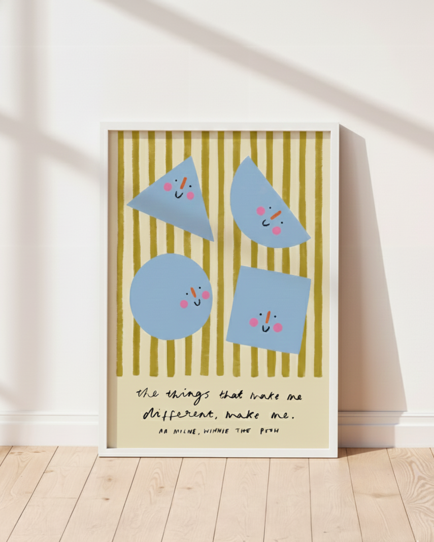 DIFFERENT SHAPES | Earthling x Rosie Caitlin