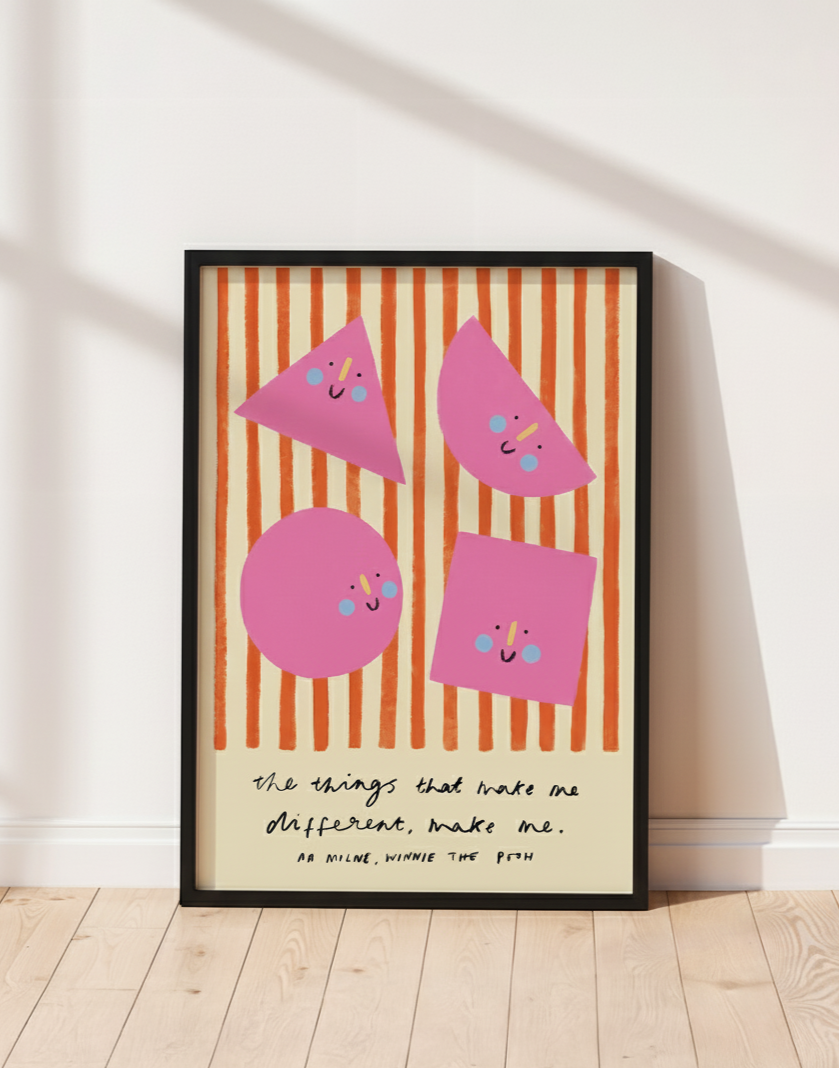 DIFFERENT SHAPES | Earthling x Rosie Caitlin