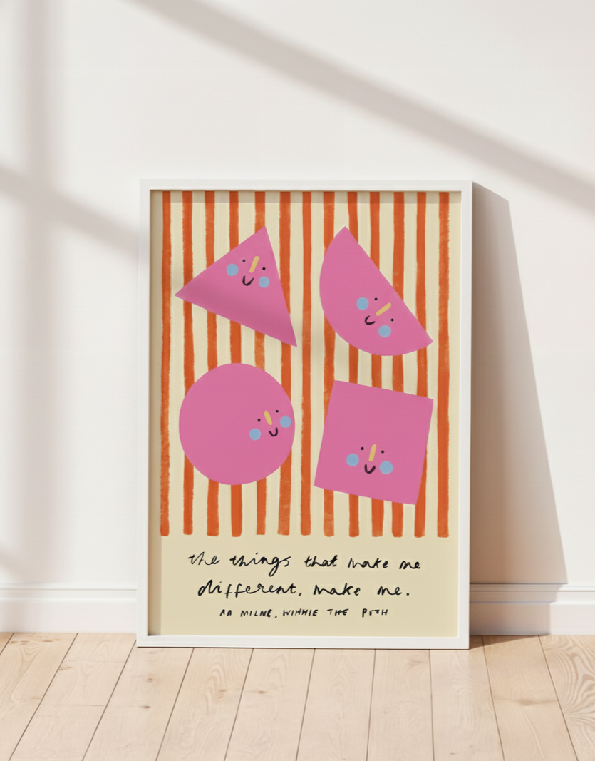 DIFFERENT SHAPES | Earthling x Rosie Caitlin