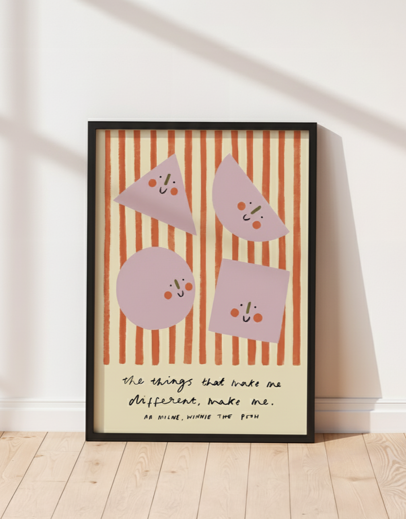 DIFFERENT SHAPES | Earthling x Rosie Caitlin