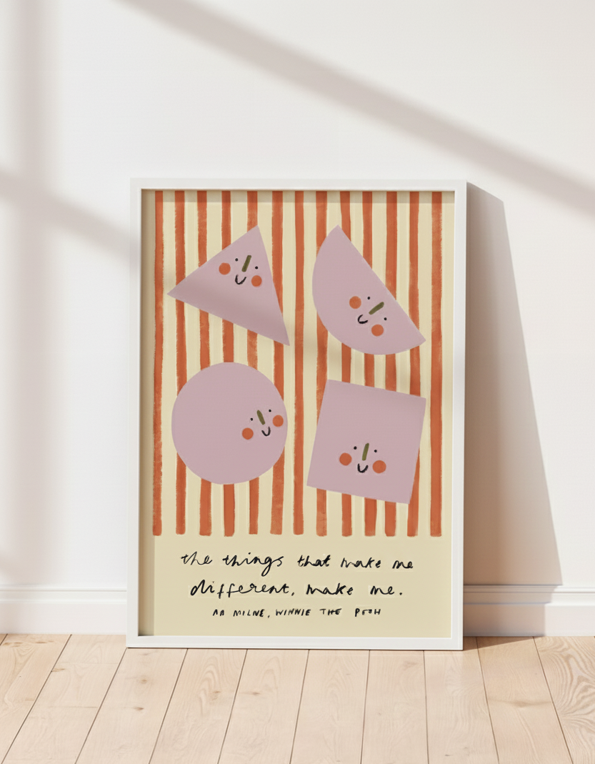 DIFFERENT SHAPES | Earthling x Rosie Caitlin