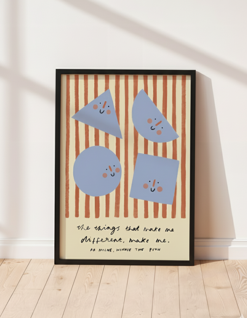 DIFFERENT SHAPES | Earthling x Rosie Caitlin