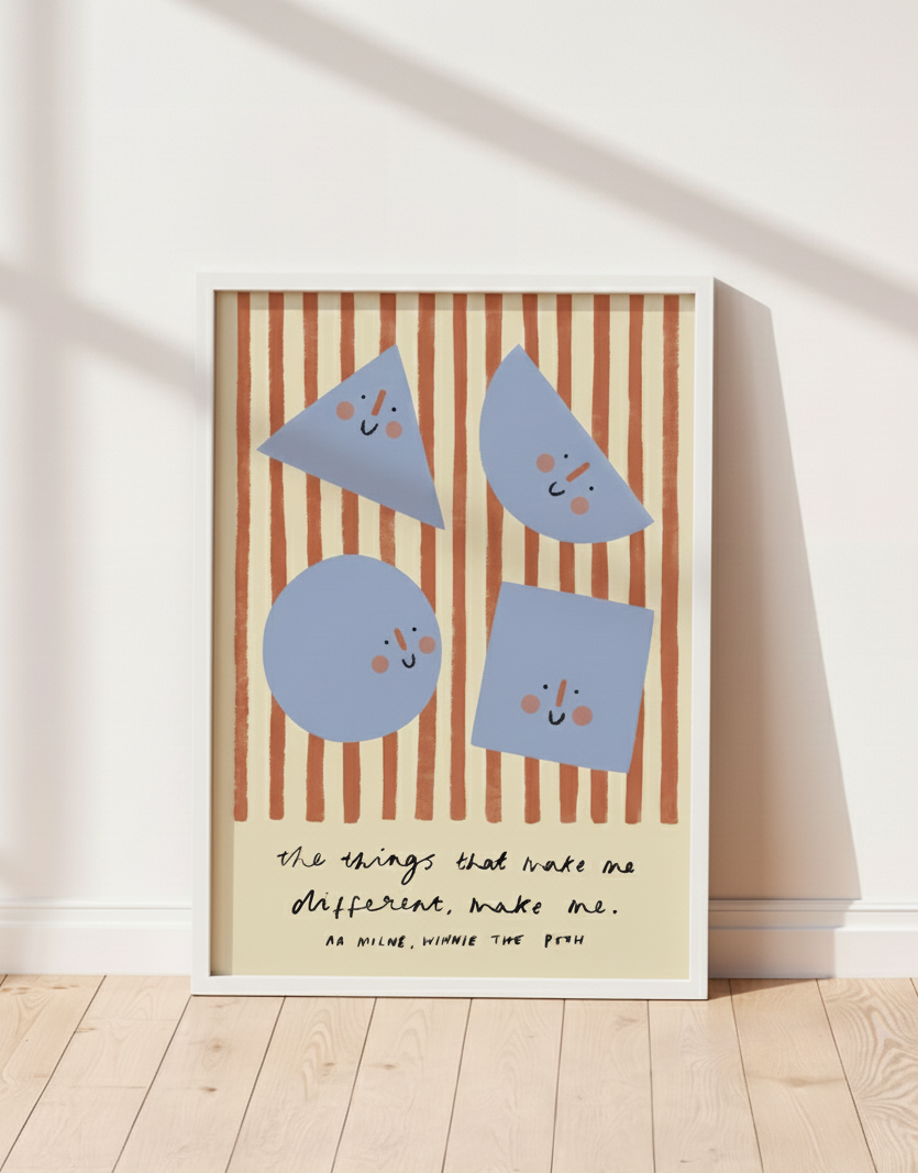 DIFFERENT SHAPES | Earthling x Rosie Caitlin