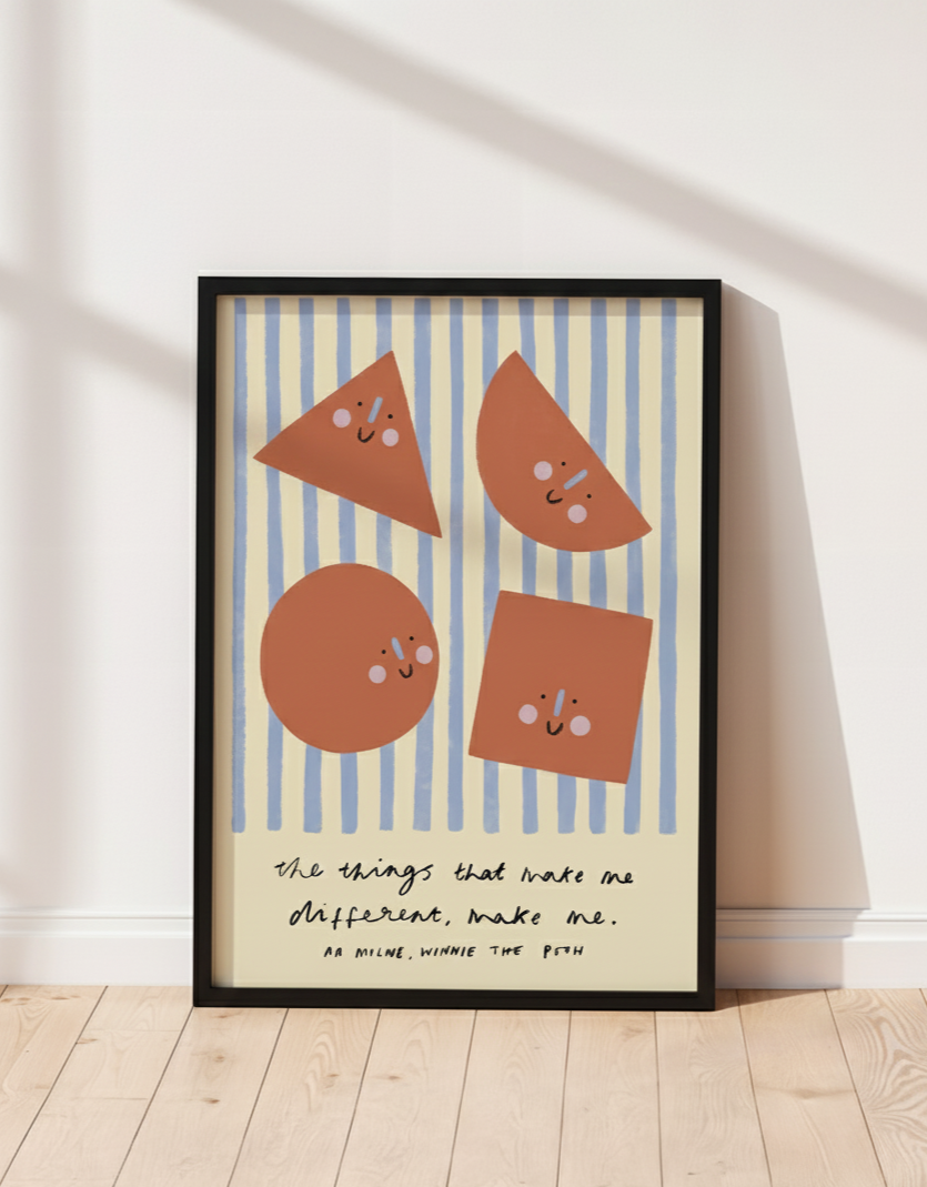 DIFFERENT SHAPES | Earthling x Rosie Caitlin