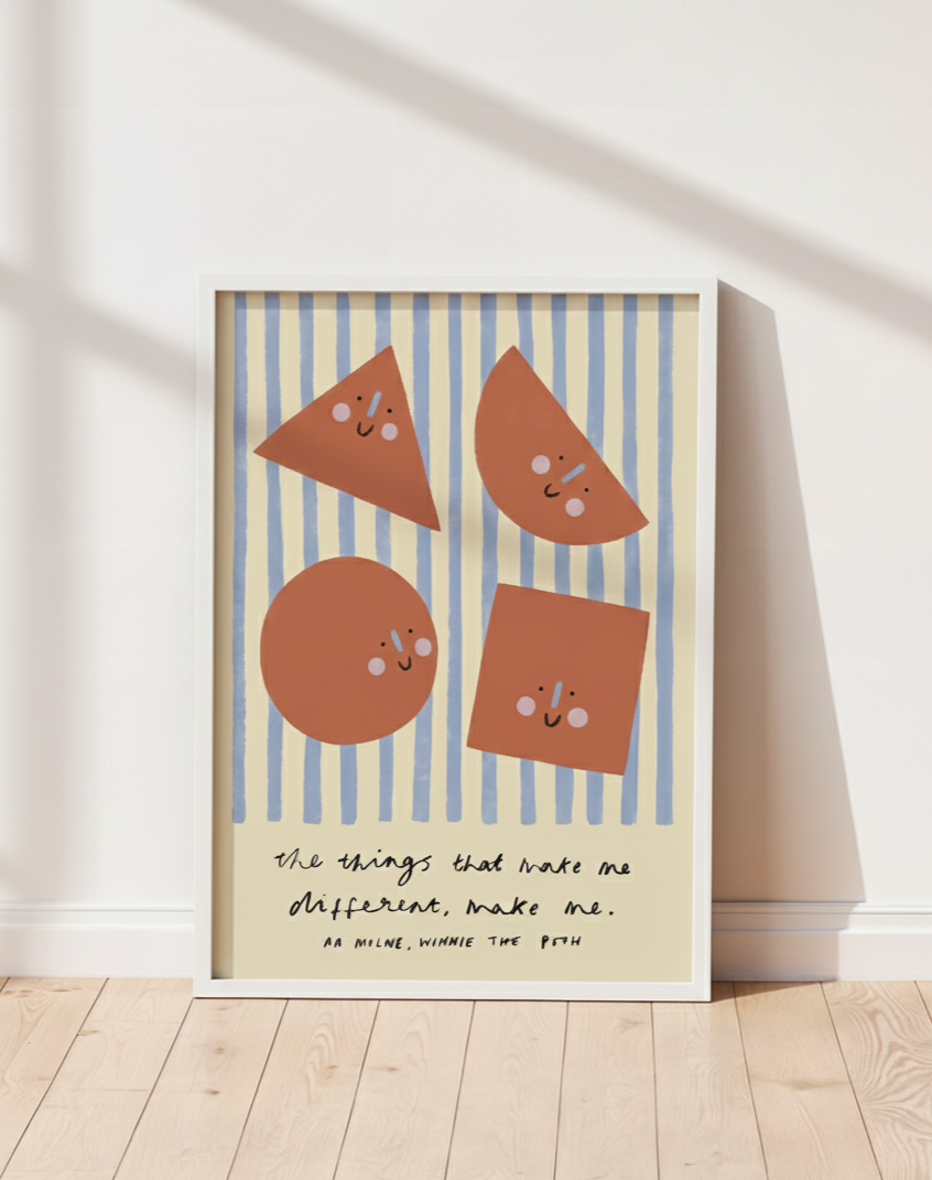 DIFFERENT SHAPES | Earthling x Rosie Caitlin