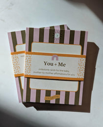 baby milestone cards and affirmations