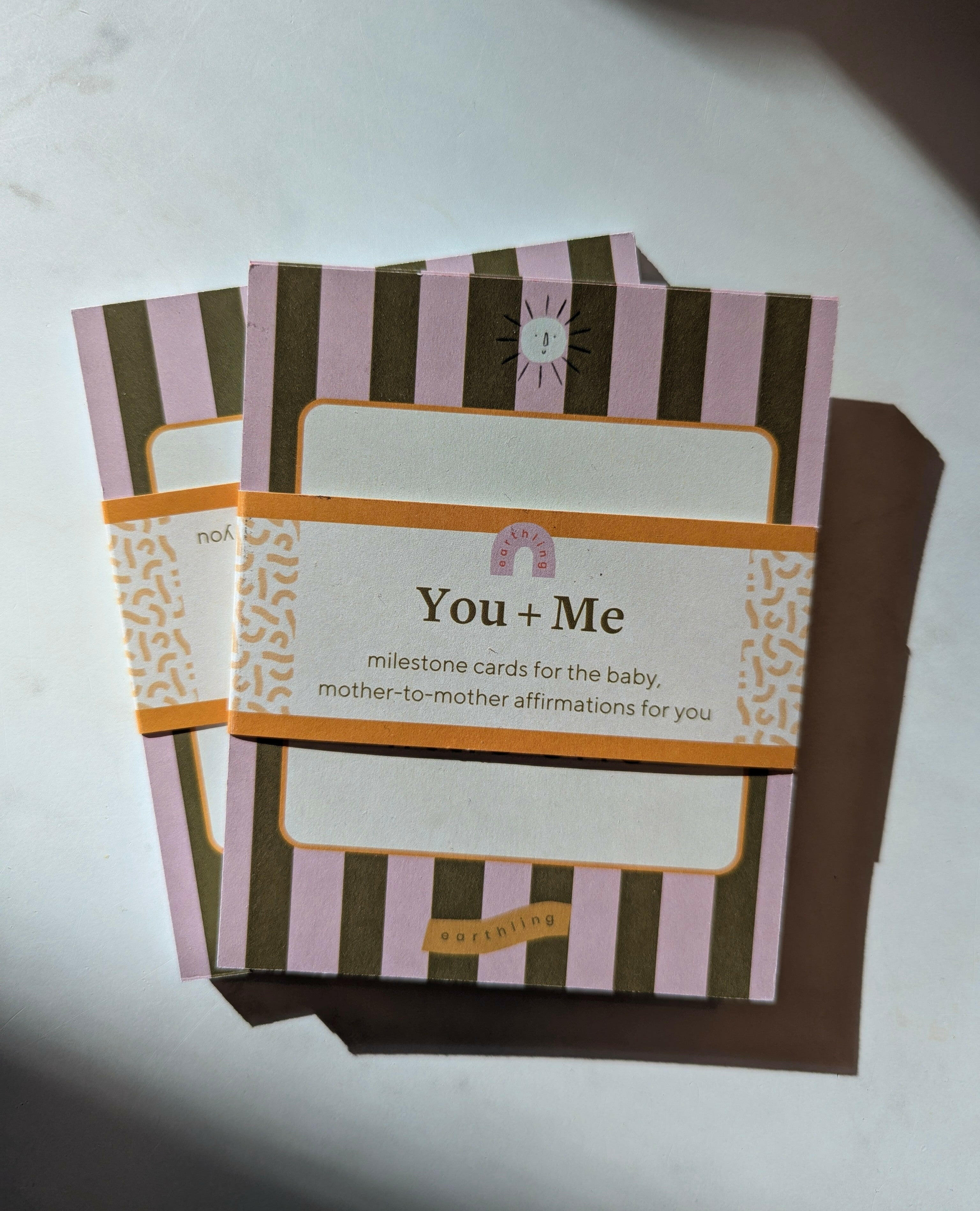 baby milestone cards