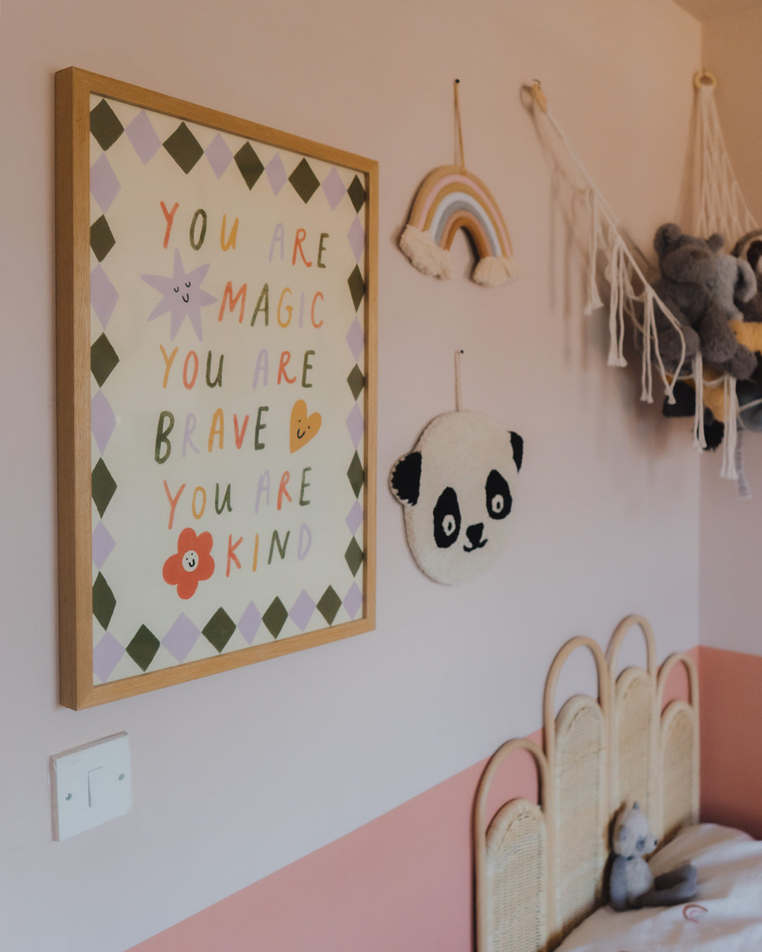 You are Magic inspirational kids poster with affirmation for bedrooms, home-ed classrooms or playrooms